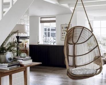 Un fauteuil suspendu dans ma déco