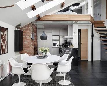 Duplex sous les toits