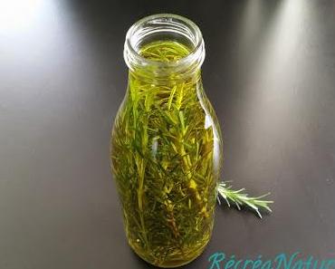 Huile d'Olive Bio au Romarin du Jardin
