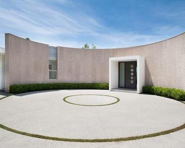 Une maison ronde par Dennis Gibbens Architects