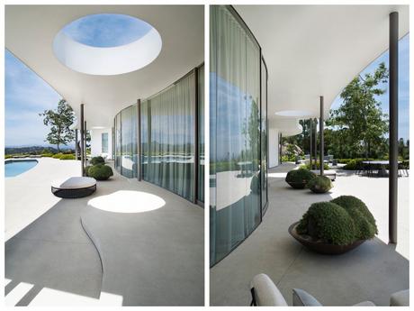 Une maison ronde par Dennis Gibbens Architects Berverly Hills