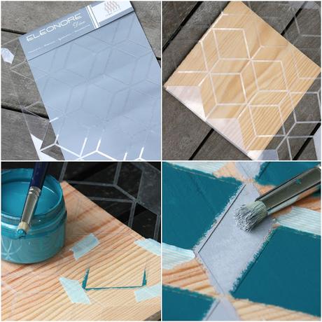 DIY : Effet carreaux de ciment avec de la peinture