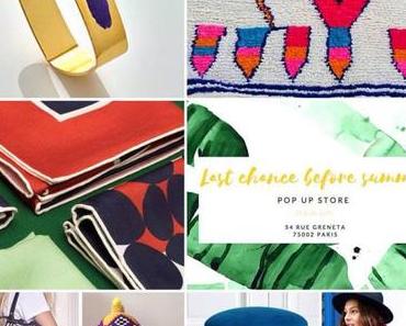 Un pop-up store Déco les 25 et 26 Juin à Paris !