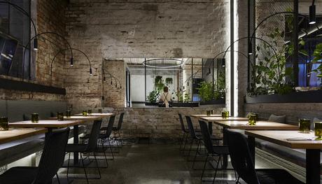 Melbourne / Un restaurant végétarien dans une ancienne usine /