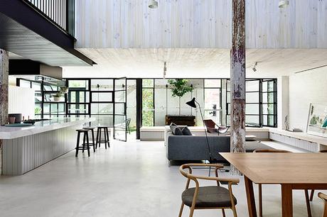 Australie / Un loft avec passserelle /