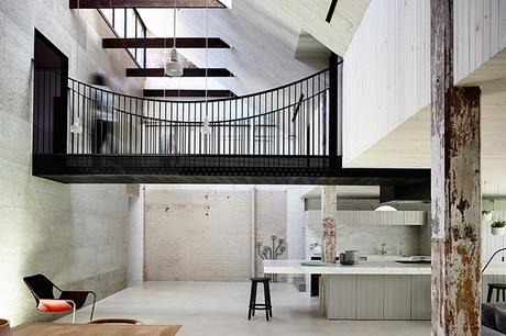 Australie / Un loft avec passserelle /