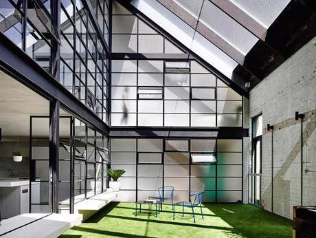 Australie / Un loft avec passserelle /