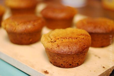 {Cuisine} Délicieux muffins orange à la farine de pois chiche #vegan #sans gluten