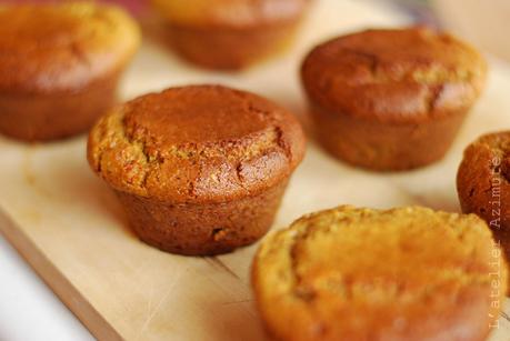 {Cuisine} Délicieux muffins orange à la farine de pois chiche #vegan #sans gluten