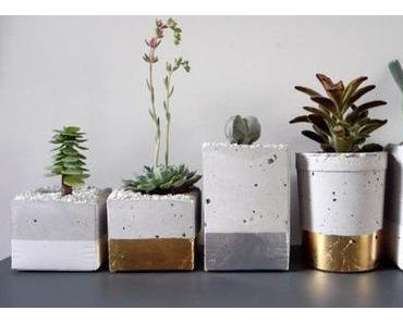 Une décoration en béton !