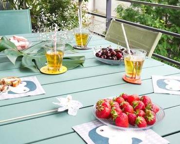 Un balcon parisien bien décoré et équipé