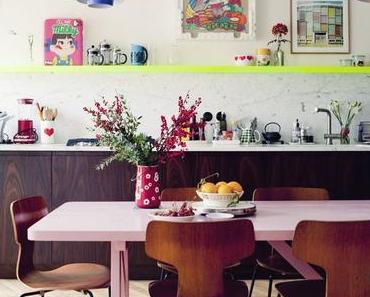 Une déco avec des touches de fluo