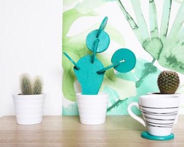 Cactus dessous de verre DIY