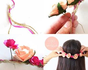 DIY 32 – Couronne de fleurs