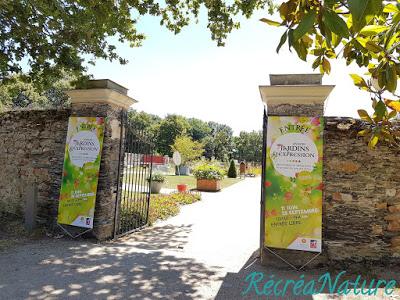 Une Idée de Balade d'Eté en Anjou : Les Jardins d'Expression 2016, au Parc de Pignerolles