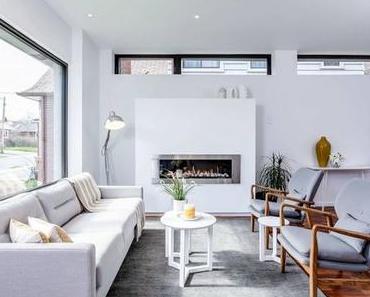 Maison contemporaine au Canada