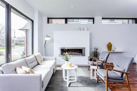 maison contemporaine au canada deco intérieur