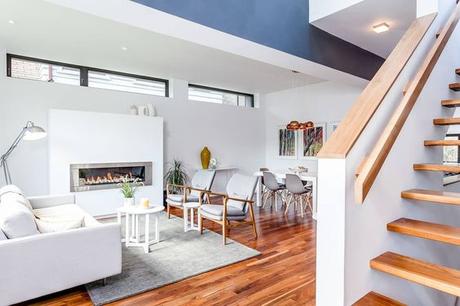 maison contemporaine au canada deco intérieur