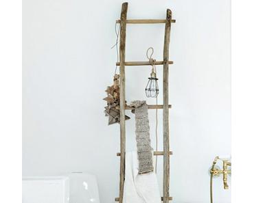 La déco échelle : le it rangement