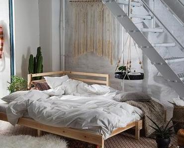 For my home / Idées déco 23 / Un lit en bois blond /