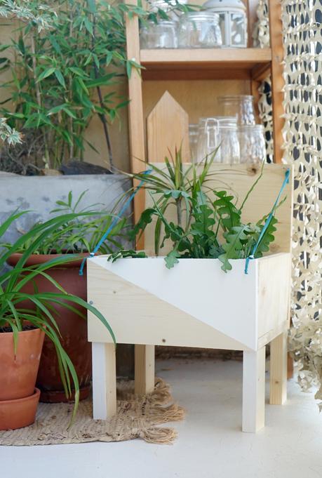 DIY : Mon porte-plantes graphique