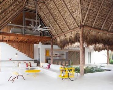 NOM D'UN LOFT EN MODE ESTIVAL... ET MODERNO-TROPICO !