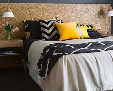 Inspiration : Chambre en jaune et gris