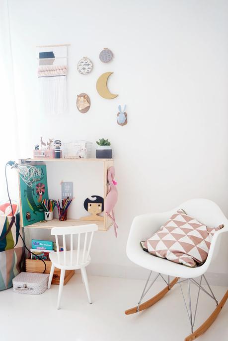 Un trophée mural déco pour la chambre des enfants