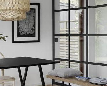 Une grande maison scandinave simple mais cozy