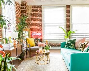 Urban jungle colorée – Un appartement plein de peps