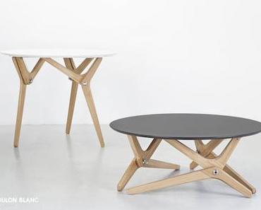 Table transformable design de Boulon Blanc