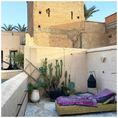 Terrasse/ Rooftop / Linge de maison V.Barkowski / Riad Dar Kawa / No-Mad /