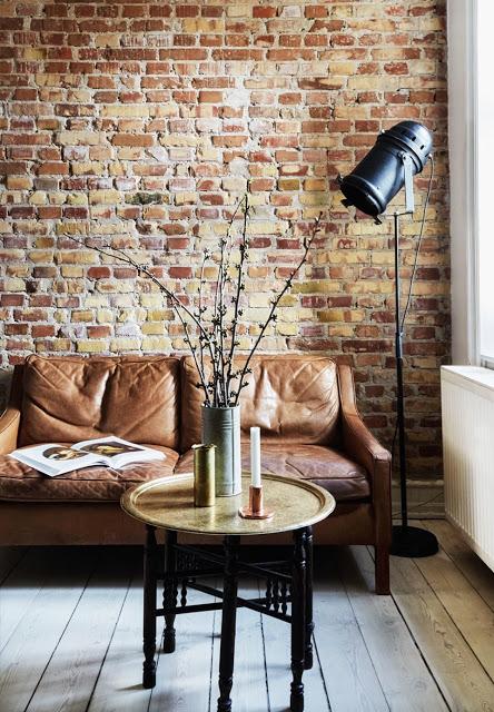 Copenhague / Appartement de 54m² au look industriel /