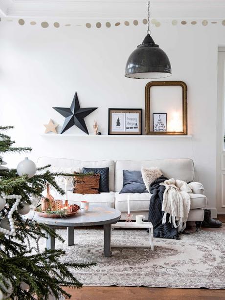 Noël 2016 / Inspiration#1 / Une déco vintage et industrielle /