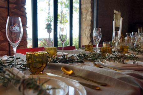 Ma table de Noël en or d’esprit baroque