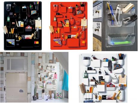 Où trouver un organisateur mural de bureau ? organisateur de bureau mural en plastique design
