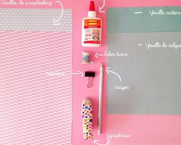 Créer un carnet/pochettes pour stickers + DIY +