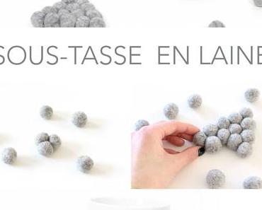 DIY 50 – Sous-tasses laine