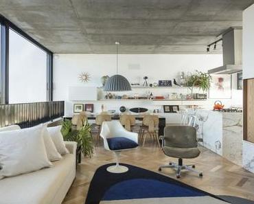 {Visite déco} Un appartement moderne et chaleureux en mix and match