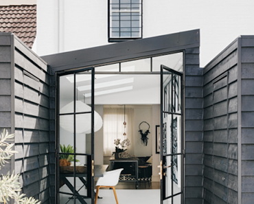 Sydney / Une maison en noir et blanc /