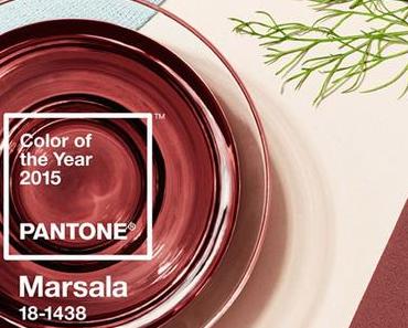 Marsala, couleur pantone de l’année 2015