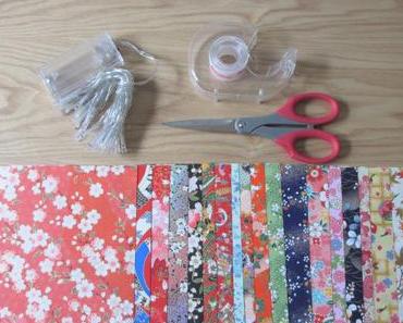 DIY #14 : une guirlande lumineuse en origami