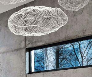 Où trouver une lampe nuage ? suspension decoration plafond sculpture forme de nuage
