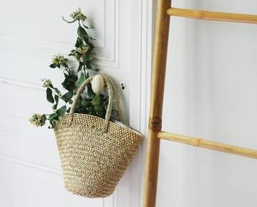 Fan des petits paniers en décoration