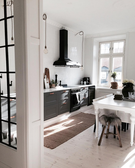 L'appartement d'une jeune styliste suédoise via son compte Instagram