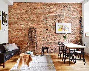 5 manières de décorer un mur de briques