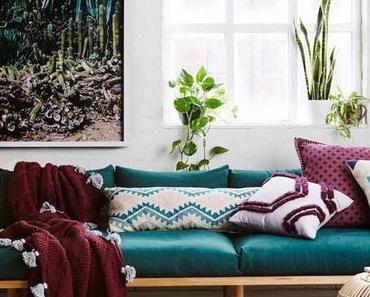 Le canapé s’affiche en couleurs