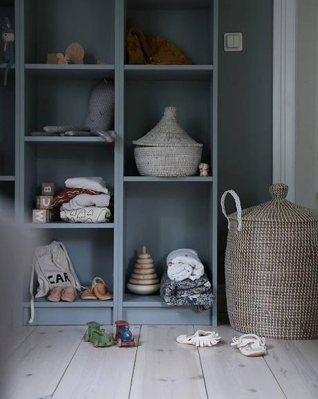 La maison suédoise dEmilie Slotte via Nat et nature Le quotidien d'une maison de famille via Instagram