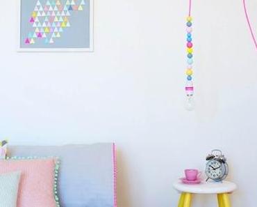 Une touche fluo dans la déco !