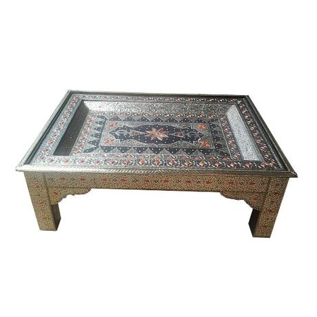 Décoration artisanale de la maison Table de salon marocaine